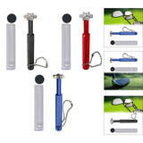 Maxbell Golf Club Groove Sharpening Sturdy 6 Heads for Sand Lob Ball Control Pitching Black