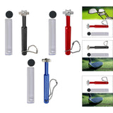 Maxbell Golf Club Groove Sharpening Sturdy 6 Heads for Sand Lob Ball Control Pitching Black