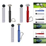 Maxbell Golf Club Groove Sharpening Sturdy 6 Heads for Sand Lob Ball Control Pitching Black