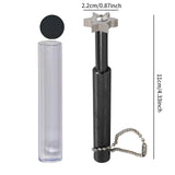 Maxbell Golf Club Groove Sharpening Sturdy 6 Heads for Sand Lob Ball Control Pitching Black