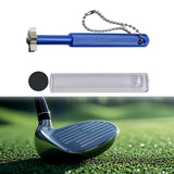 Maxbell Golf Club Groove Sharpening Sturdy 6 Heads for Sand Lob Ball Control Pitching Blue