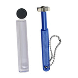 Maxbell Golf Club Groove Sharpening Sturdy 6 Heads for Sand Lob Ball Control Pitching Blue