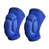 Maxbell Knee Pads High Elastic Breathable Kneepads for Dancing Basketball Volleyball Blue S