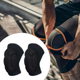 Maxbell Knee Pads High Elastic Breathable Kneepads for Dancing Basketball Volleyball Black M