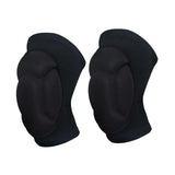 Maxbell Knee Pads High Elastic Breathable Kneepads for Dancing Basketball Volleyball Black L