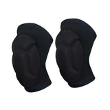 Maxbell Knee Pads High Elastic Breathable Kneepads for Dancing Basketball Volleyball Black L