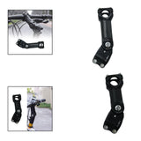 Maxbell Mountain Bike Stem Part Adjustable Easy Install Reliable Sturdy Repair Riser Extension 11cm