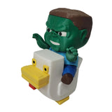 Maxbell Popcorn Bucket Cartoon Reusable Portable Statue for Kids Adults Teens Window