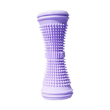 Maxbell Foot Massage Roller Multipurpose PVC Roller for Women Men Muscle Heel Purple