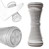 Maxbell Foot Massage Roller Multipurpose PVC Roller for Women Men Muscle Heel Grey