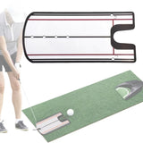 Maxbell Golf Putting Alignment Mirror for Beginners Starters Eye Line Putting Mirror