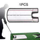 Maxbell Golf Putting Alignment Mirror for Beginners Starters Eye Line Putting Mirror