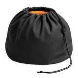 Maxbell Basketball Carrying Bag Drawstring Bag for Outdoor Activities Soccer Camping Black
