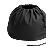 Maxbell Basketball Carrying Bag Drawstring Bag for Outdoor Activities Soccer Camping Black