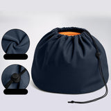 Maxbell Basketball Carrying Bag Drawstring Bag for Outdoor Activities Soccer Camping Deep Blue