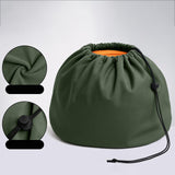 Maxbell Basketball Carrying Bag Drawstring Bag for Outdoor Activities Soccer Camping Green