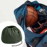 Maxbell Basketball Carrying Bag Drawstring Bag for Outdoor Activities Soccer Camping Green