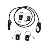 Maxbell Elastic Rope Boat Fitness Equipment Sports Replacement Practical with D Rings