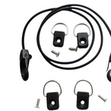 Maxbell Elastic Rope Boat Fitness Equipment Sports Replacement Practical with D Rings