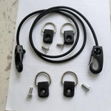 Maxbell Elastic Rope Boat Fitness Equipment Sports Replacement Practical with D Rings