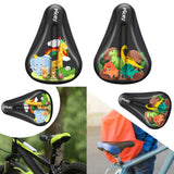 Maxbell Kids Bike Seat Cushion Cover Small 9'' x 6'' Thickened Child Bike Seat Cover animal