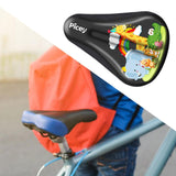Maxbell Kids Bike Seat Cushion Cover Small 9'' x 6'' Thickened Child Bike Seat Cover animal