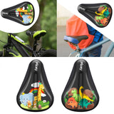Maxbell Kids Bike Seat Cushion Cover Small 9'' x 6'' Thickened Child Bike Seat Cover animal