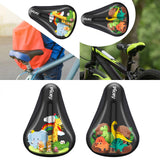 Maxbell Kids Bike Seat Cushion Cover Small 9'' x 6'' Thickened Child Bike Seat Cover animal