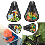 Maxbell Kids Bike Seat Cushion Cover Small 9'' x 6'' Thickened Child Bike Seat Cover animal
