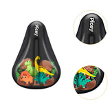 Maxbell Kids Bike Seat Cushion Cover Small 9'' x 6'' Thickened Child Bike Seat Cover dinosaur