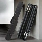 Maxbell Billiard Cue Case Practical Lightweight Billiard Bag for Men and Women Black