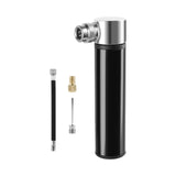 Maxbell Mini Bicycle Pump CNC Fast Inflation Repair Tool Universal 120 PSI Tire Pump Black no Bracket