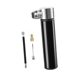 Maxbell Mini Bicycle Pump CNC Fast Inflation Repair Tool Universal 120 PSI Tire Pump Black no Bracket