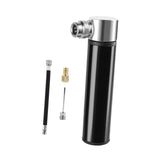 Maxbell Mini Bicycle Pump CNC Fast Inflation Repair Tool Universal 120 PSI Tire Pump Black no Bracket