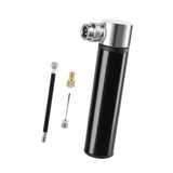 Maxbell Mini Bicycle Pump CNC Fast Inflation Repair Tool Universal 120 PSI Tire Pump Black no Bracket