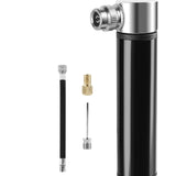 Maxbell Mini Bicycle Pump CNC Fast Inflation Repair Tool Universal 120 PSI Tire Pump Black no Bracket