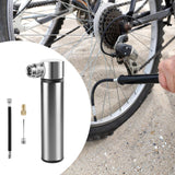 Maxbell Mini Bicycle Pump CNC Fast Inflation Repair Tool Universal 120 PSI Tire Pump Titanium no Bracket