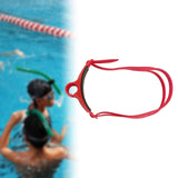 Maxbell Snorkeling Head Strap for Diving Swim Swimming Universal Snorkeling Headband Red