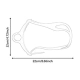 Maxbell Snorkeling Head Strap for Diving Swim Swimming Universal Snorkeling Headband Light Blue