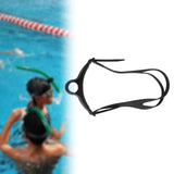 Maxbell Snorkeling Head Strap for Diving Swim Swimming Universal Snorkeling Headband Black