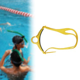 Maxbell Snorkeling Head Strap for Diving Swim Swimming Universal Snorkeling Headband Yellow