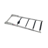 Maxbell 4 Step Telescoping Marine Ladder Pontoon Boat Ladder for Dinghy Pontoon Boat
