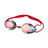Maxbell Swim Goggles Comfortable Wide View Eyewear for Men Women Water Sports Adults Red