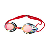 Maxbell Swim Goggles Comfortable Wide View Eyewear for Men Women Water Sports Adults Red