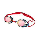 Maxbell Swim Goggles Comfortable Wide View Eyewear for Men Women Water Sports Adults Red