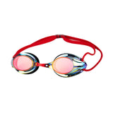 Maxbell Swim Goggles Comfortable Wide View Eyewear for Men Women Water Sports Adults Red