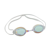 Maxbell Swim Goggles Comfortable Wide View Eyewear for Men Women Water Sports Adults White