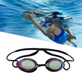 Maxbell Swim Goggles Comfortable Wide View Eyewear for Men Women Water Sports Adults Rose