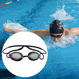 Maxbell Swim Goggles Comfortable Wide View Eyewear for Men Women Water Sports Adults Rose