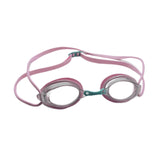 Maxbell Silicone Swimming Goggles Portable Eyewear for Adults Water Sports Men Women Pink